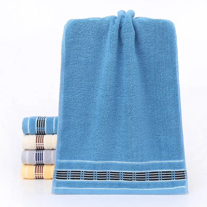 Cotton Towels Reversible Jacquard Soft Highly Absorbent Hand Towels for Bathroom Kitchen