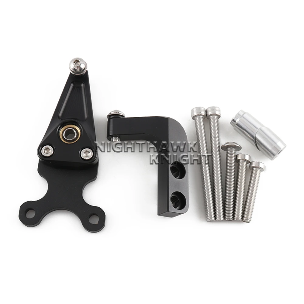 ใหม่พวงมาลัย Damper สําหรับ HONDA CBR650R 2019 cbr650r 2020 2021 2022 2023 รถจักรยานยนต์ปรับพวงมาลัย Stabilizer Damper Bracket