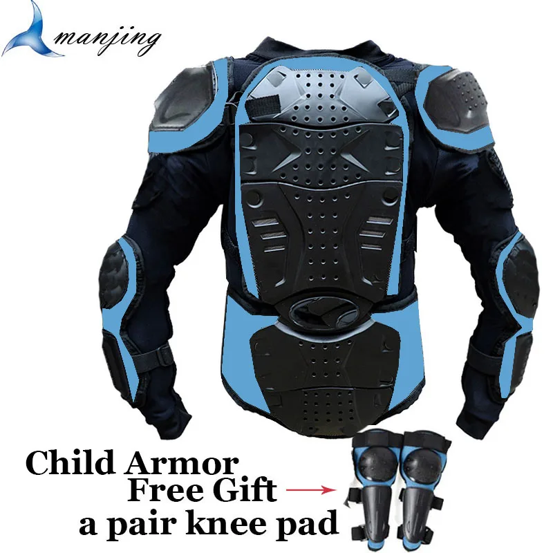 Kids Youth Motorbike Motorcycle Body Armor Jacket Motocross Downhill Mountain Bike Dirt Bike Pit Bike Protective Gear Vest Armor