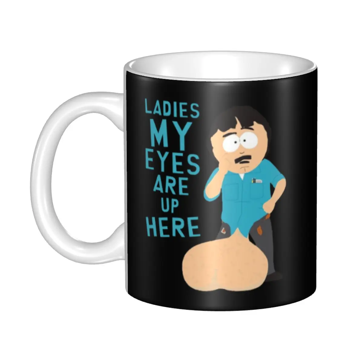 Custom Personalized Adult Animated Comedy Movies SouthPark Coffee Mug DIY Ceramic Milk Tea Cups