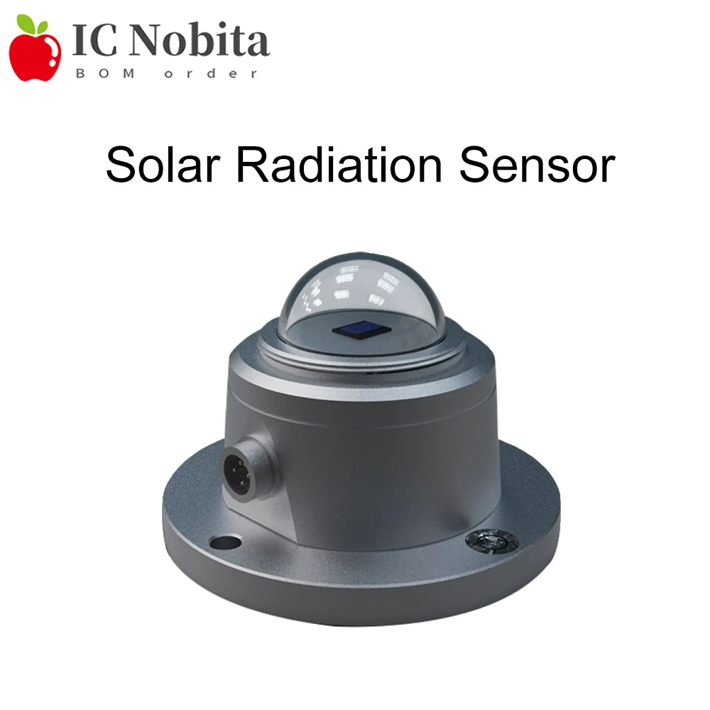 

Пиранометр с датчиком солнечного излучения и интерфейсом RS485 для фотоэлектрического мониторинга окружающей среды, измерения интенсивности солнечного света и ультрафиолета