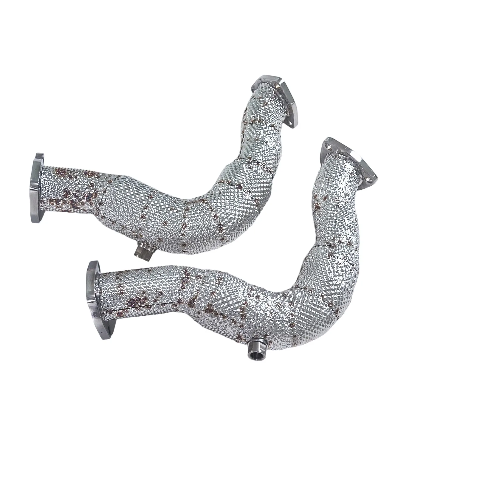 

GFC is suitable for Audi A7 A6 3.0T C7 304 stainless steel Catted downpipe exhaust with insulated heat shield