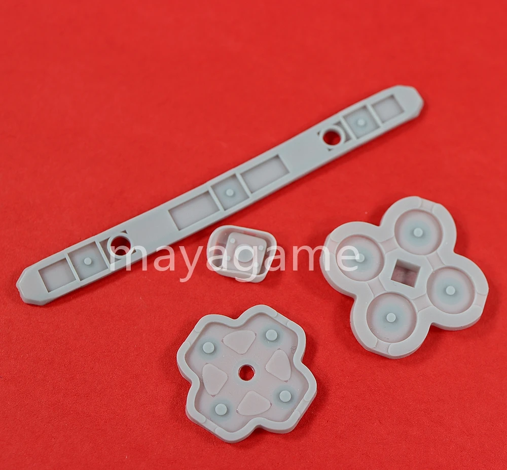 وسادات مطاطية لاصقة موصلة ، جزء إصلاح لـ 3DSXL ، 3DSLL ، وحدة تحكم 3DS XL LL ، جودة عالية ، 30 مجموعة