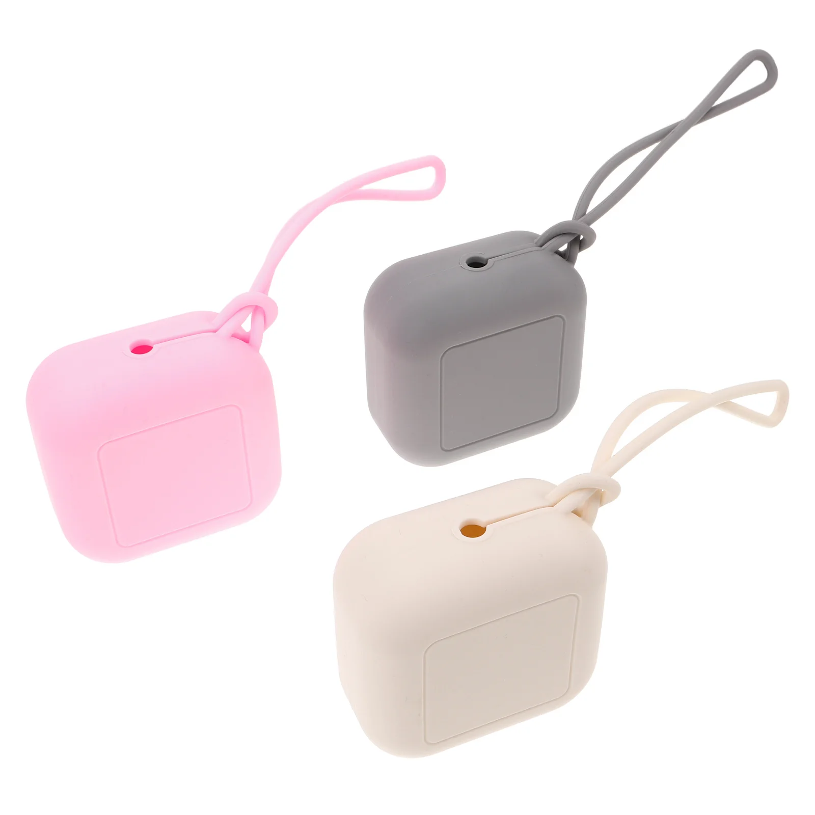 3 قطع من صندوق حاوية اللهاية الشفافة، حافظة حامل محمولة أنيقة لتخزين مصاصة الطفلات #3