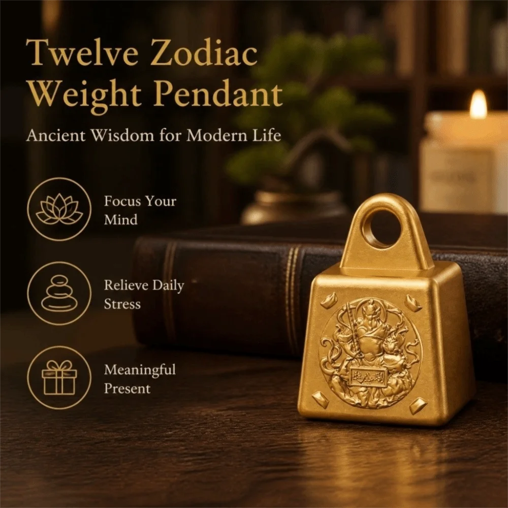 Rotatable Zhao Gongming Weight Spinner Scale Weight Hand Piece Chinese Zodiac Hand Piece Pendant Ornament Hanging Ornament
