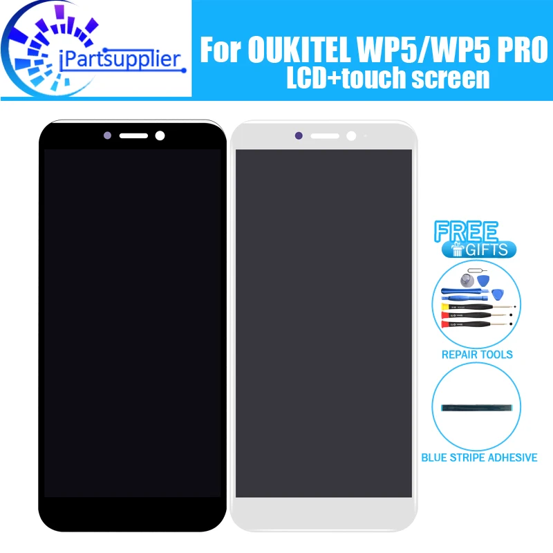

5,5 дюймов OUKITEL WP5 ЖК-дисплей + сенсорный экран 100% оригинальный протестированный ЖК-дигитайзер стеклянная панель Замена для OUKITEL WP5