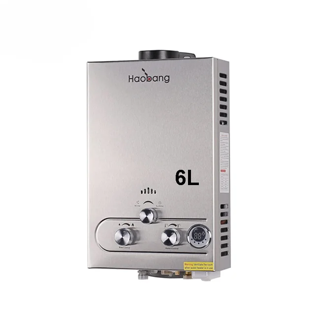 In Stock Trending Hot Product 6L Camping Caravan Instant Tankless LPG Gas Water Heater