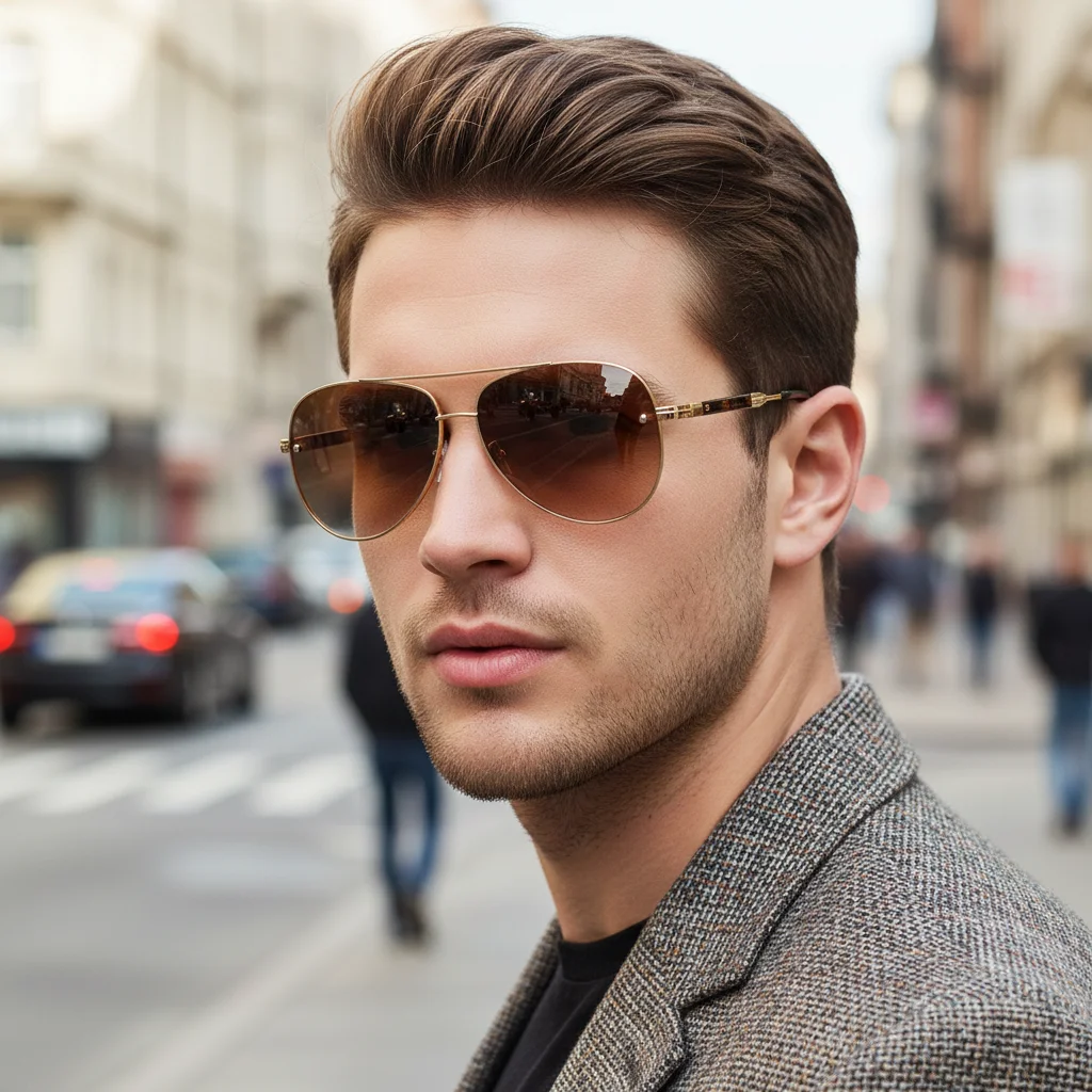 New Trendy Sunglasses - Fashionable Bestseller Glasses - Men's And Women's Matching And Versatile Sunglasses2536