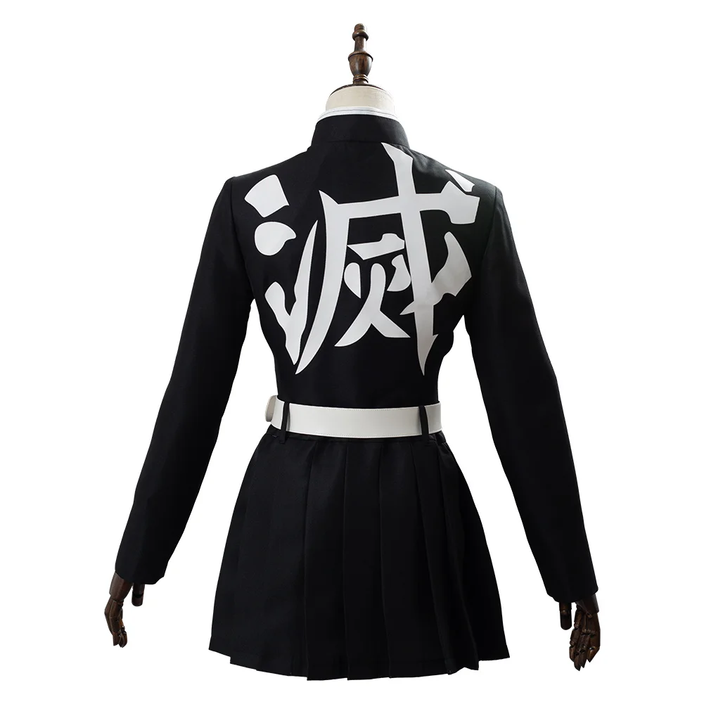 Kanroji Cosplay Perücken Kleid Anime Set Halloween Karneval Anzug für Verkleidung Damen Frauen Erwachsene