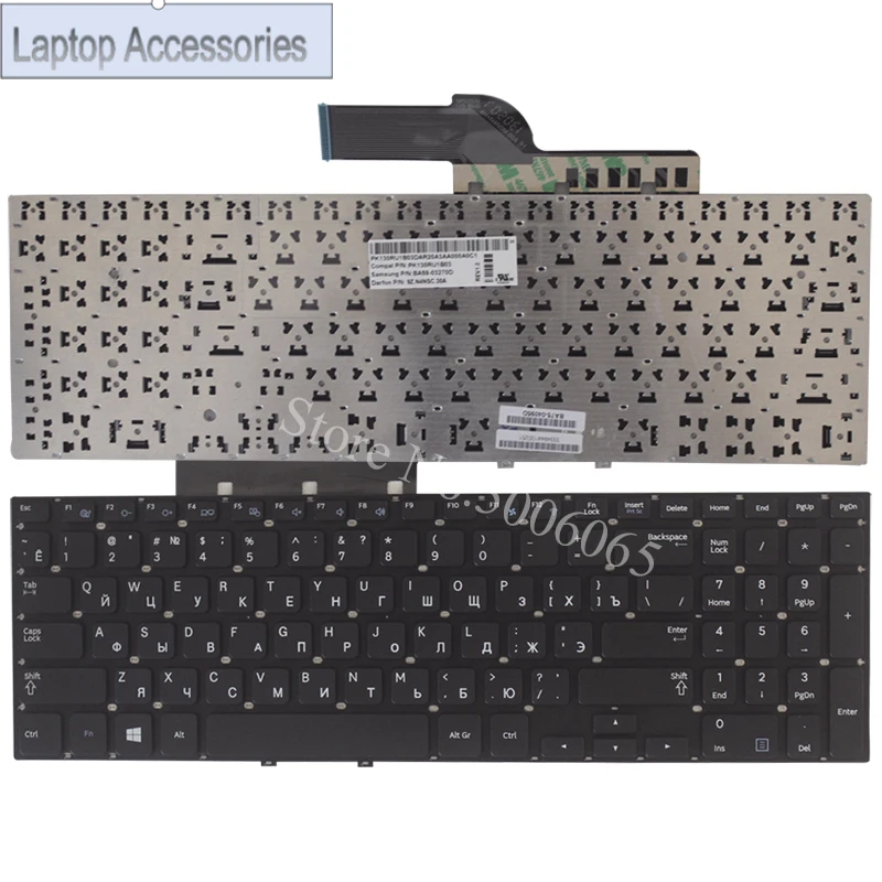 

NEW Russian Keyboard for Samsung 270e5v 275e5v 275E5E 270E5E NP270E5E NP275E5E NP270E5V NP275E5V Black RU laptop keyboard