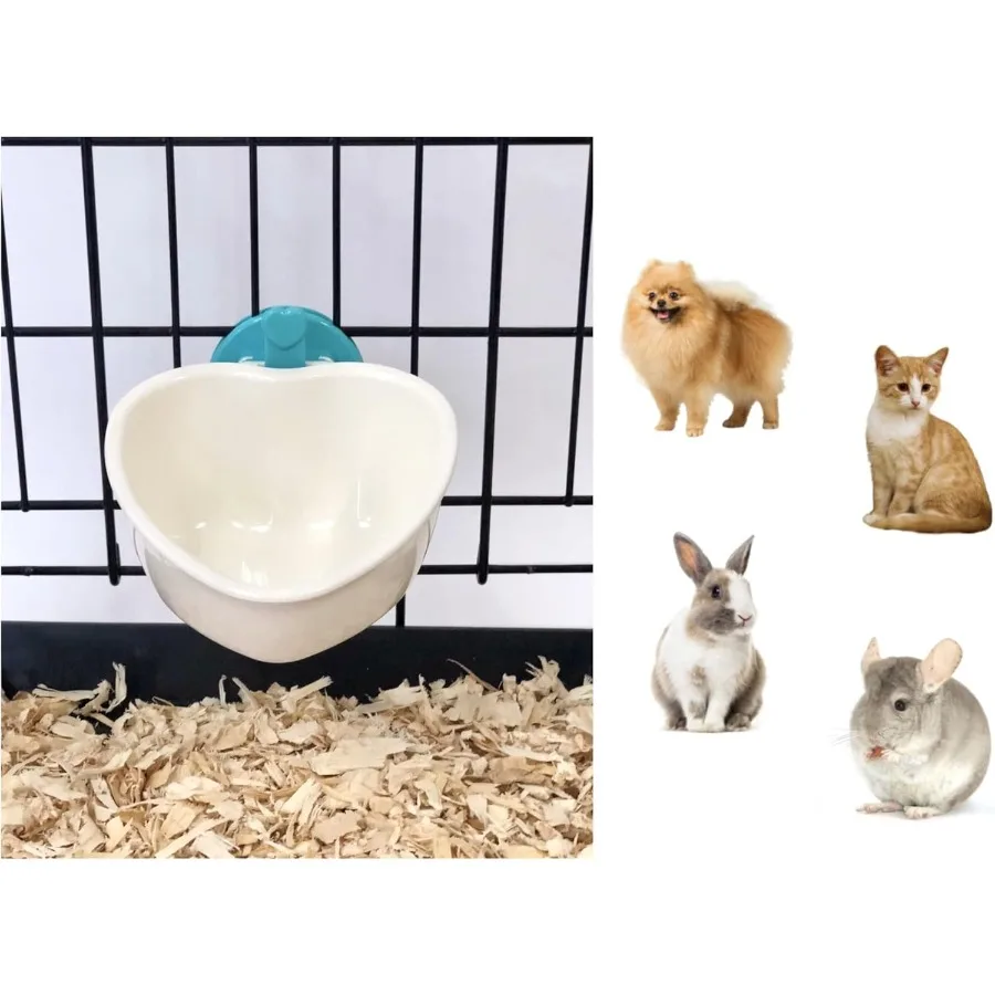 

Запатентованная съемная еда в форме сердца B для собак, щенков, кроликов, кошек, морских свинок, шиншилл, птиц, блюдо для воды для маленьких домашних животных или