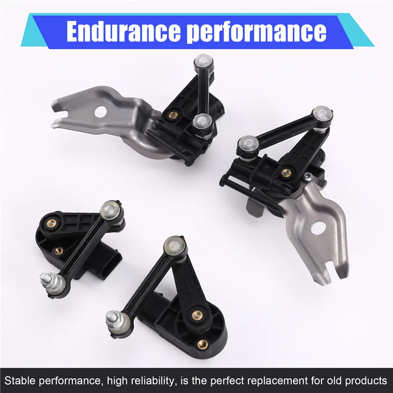 높이 레벨 센서 4Pcs 세트 전면 후면 RH/LH For Porsche Cayenne 2003-2010 95534107621 95534107521 95533107721