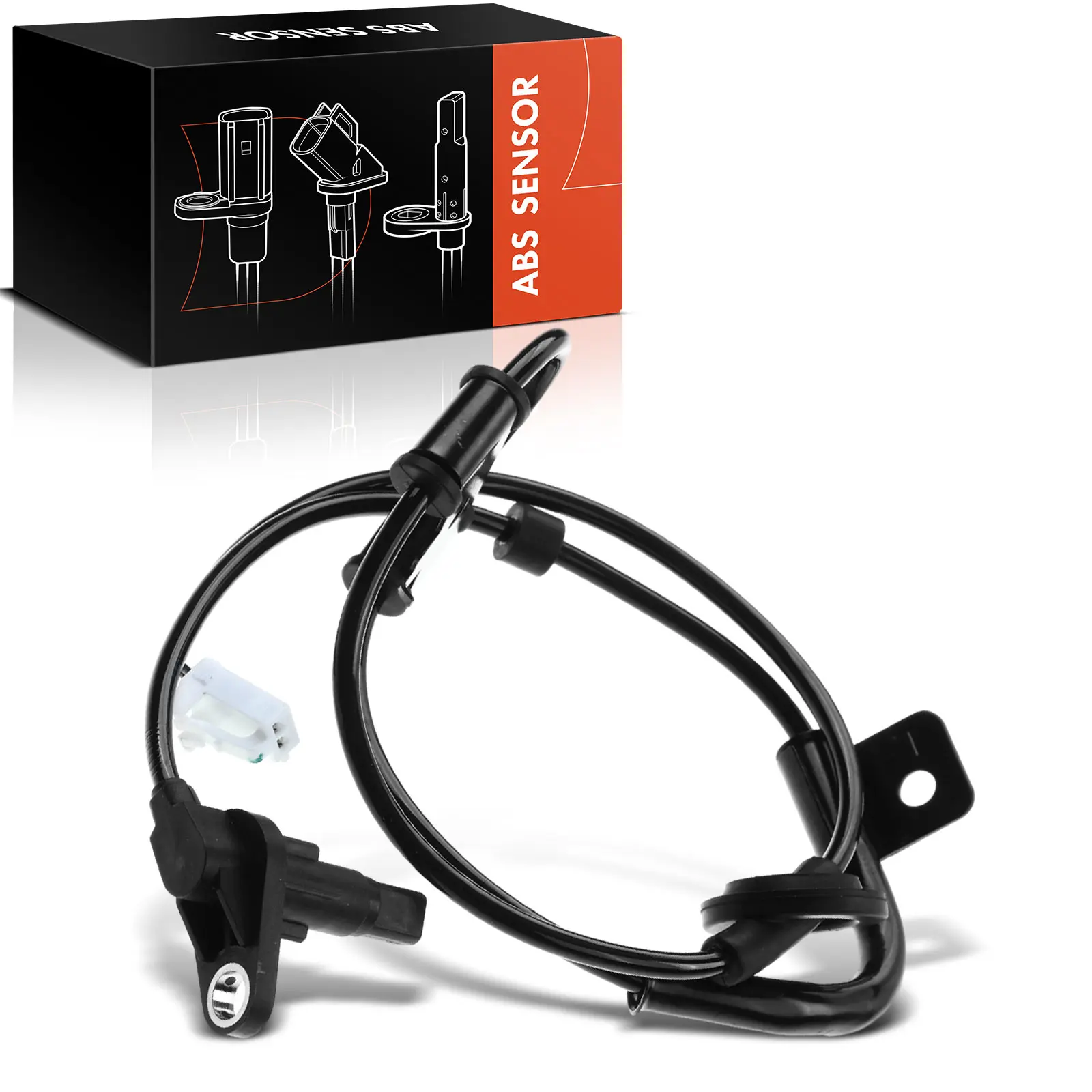 Frankberg 1x ABS Sensor Achteras Links voor Hyundai Coupe GK Tiburon Coupe 1.6L 2.7L 2004-2009 ALS1705 95680-2C600 5S7780