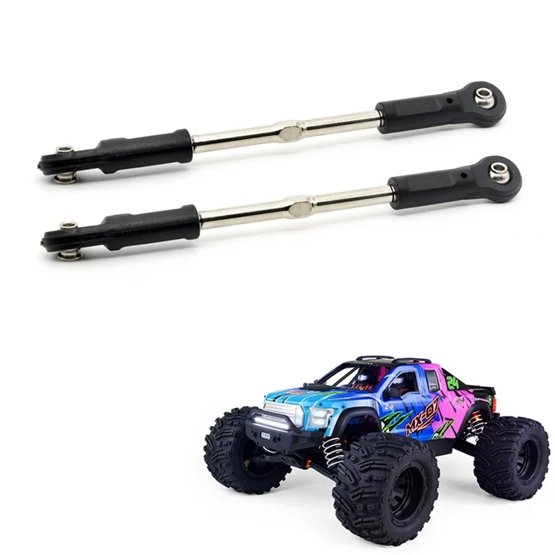 MX-07 2Pcs Steering Link Rod Tie Rod 8712 For ZD Racing MX-07 MX07 MX 07 1/7 RC Car Spare Parts Accessories