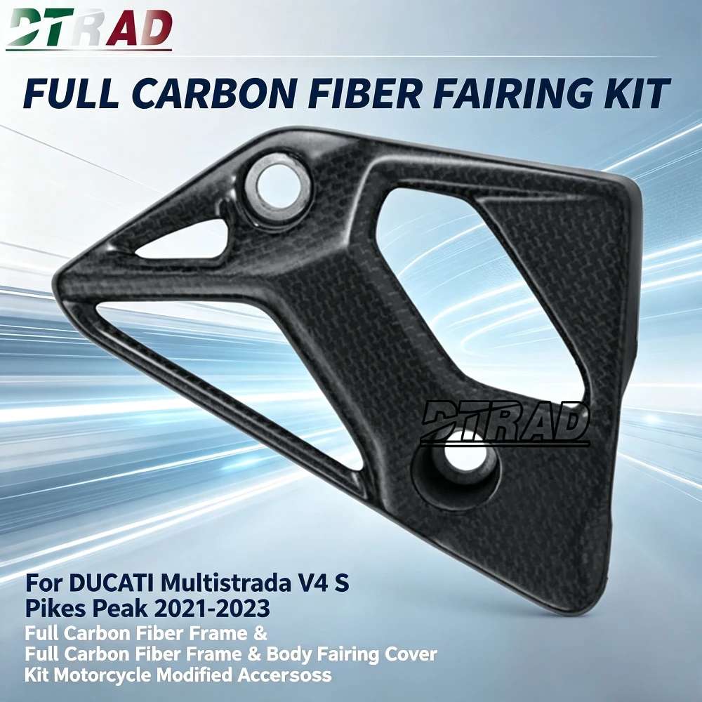 DUCATI Multistrada V4 S Pikes Peak 2021-2023 Carbon Fiber Full Body Frame Fairing Cover Motorcycle Accessories