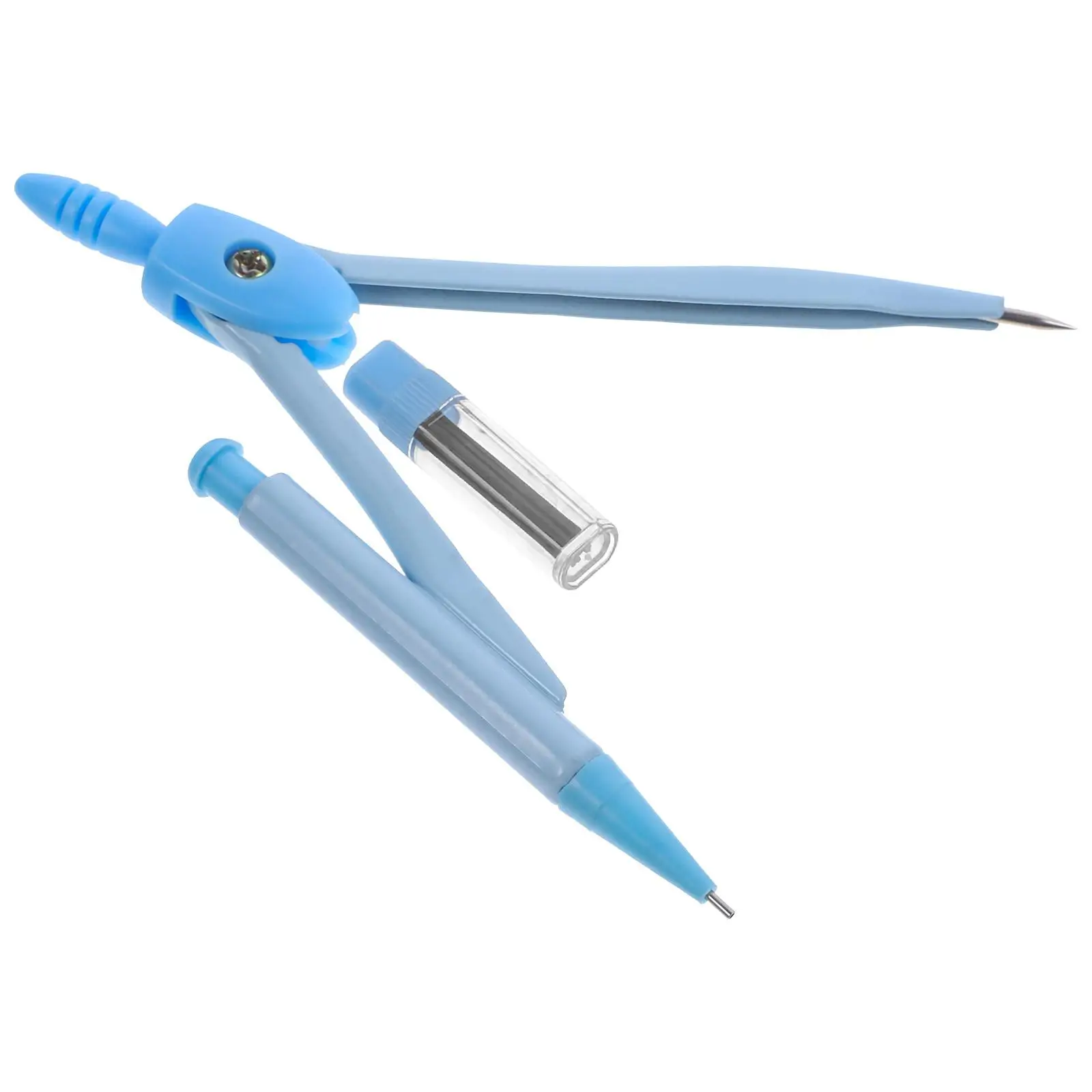 

1Pcs Metal Compasses Drawing Circles Set Math Student Woodworking Portable Circle Tool Drafting Tools Instruments Precision