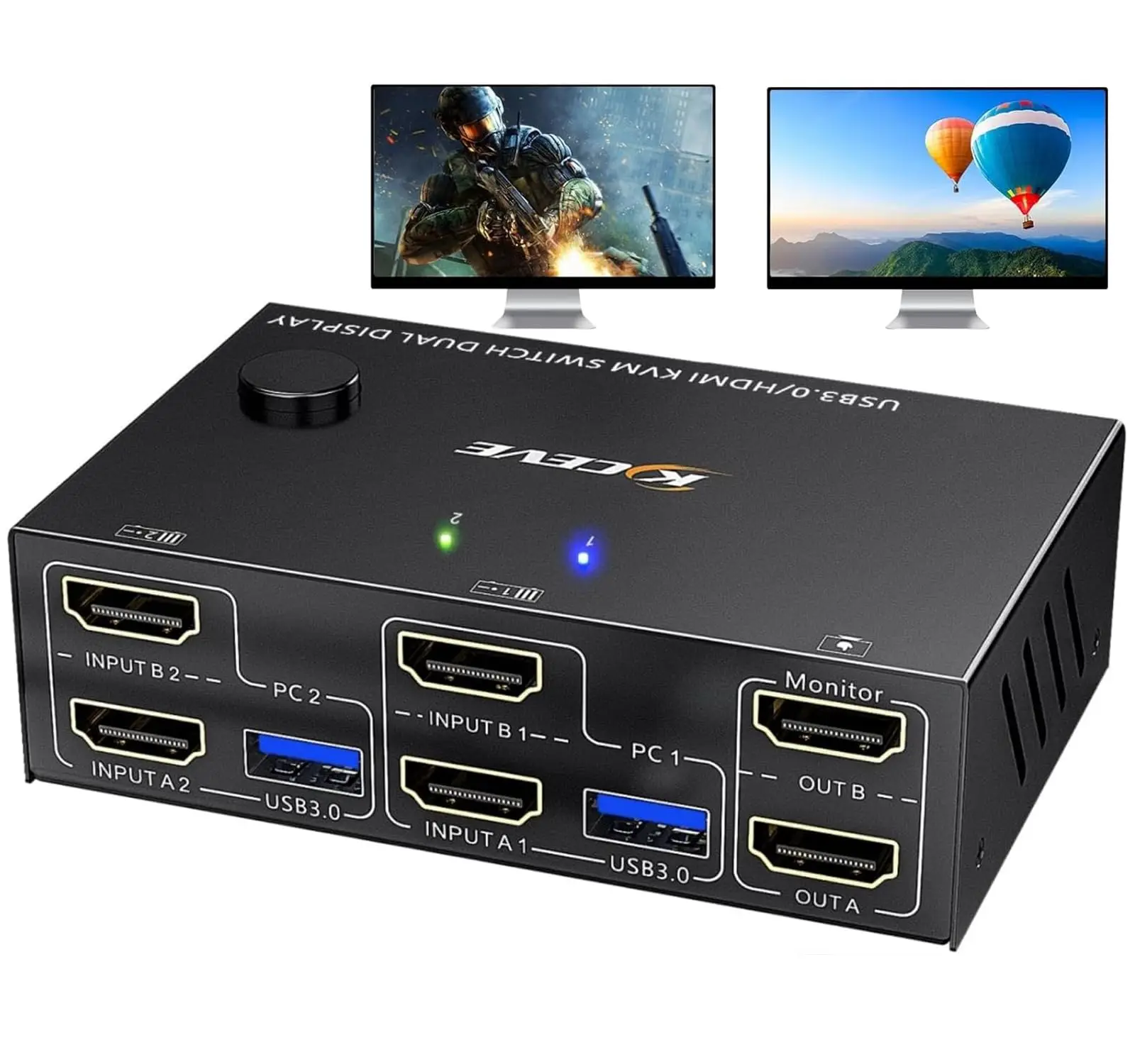 commutateur-kvm-usb-30-pour-2-3-4-ordinateurs-2-moniteurs-kceve-commutateur-kvm-double-moniteur-4k@60hz-hdmi-pour-2-3-4-pc-4-usb30-avec-verrouillage-edid