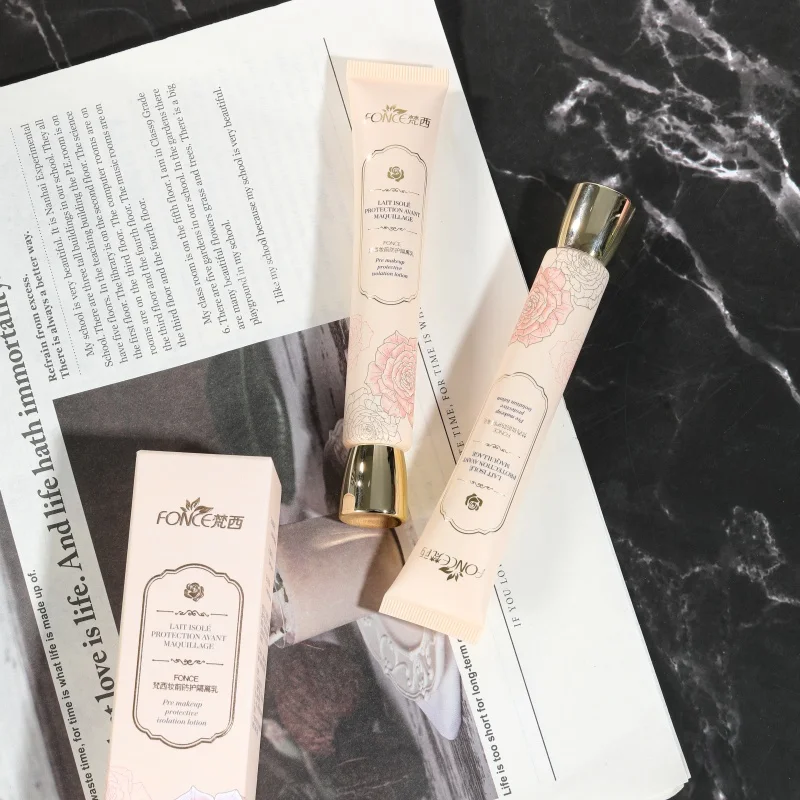 FONCE Krem ochronny przed makijażem, naturalny krem, podkład w płynie, korektor, makijaż twarzy 30g