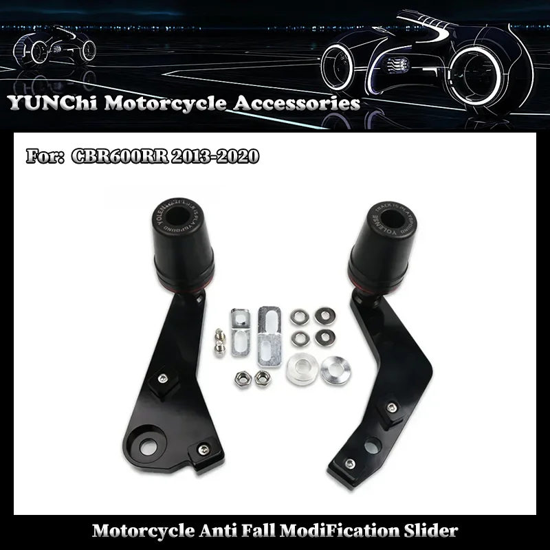 

Motorcycle Falling Protection Frame Slider Fairing Guard Crash Protector For HONDA CBR600RR 2013-2020
