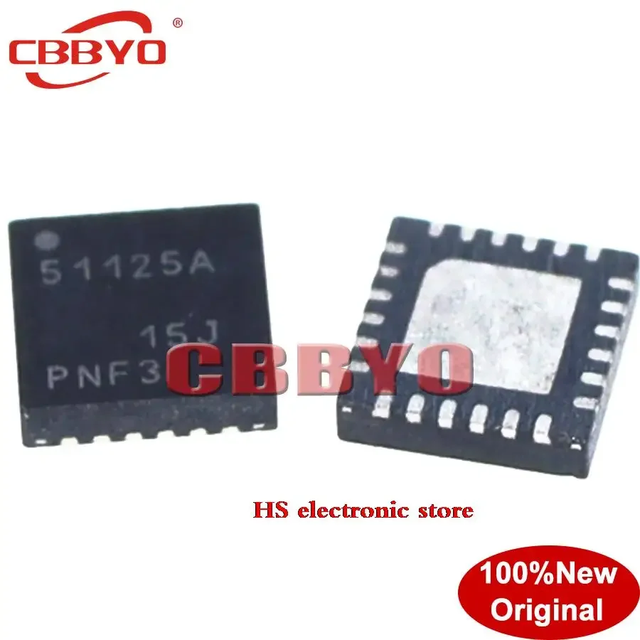 (5-10piece)100% New 51125 51125A TPS51125 TPS51125A TPS51125RGER TPS51125ARGER QFN-24