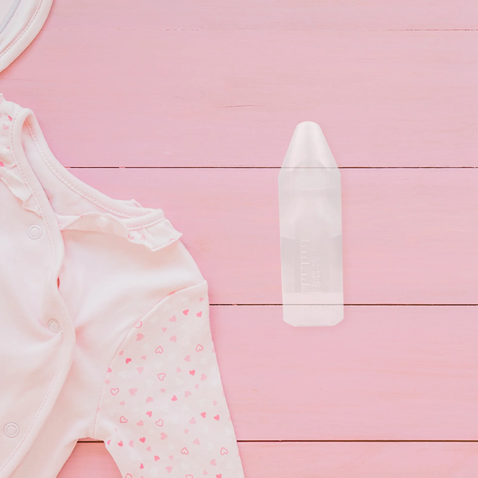 

5Set Disposable Newborn Milk Bottles Portable Lightweight Baby Feeding Bottles Clear Body for Infant Travel Baby Nursing Bottle