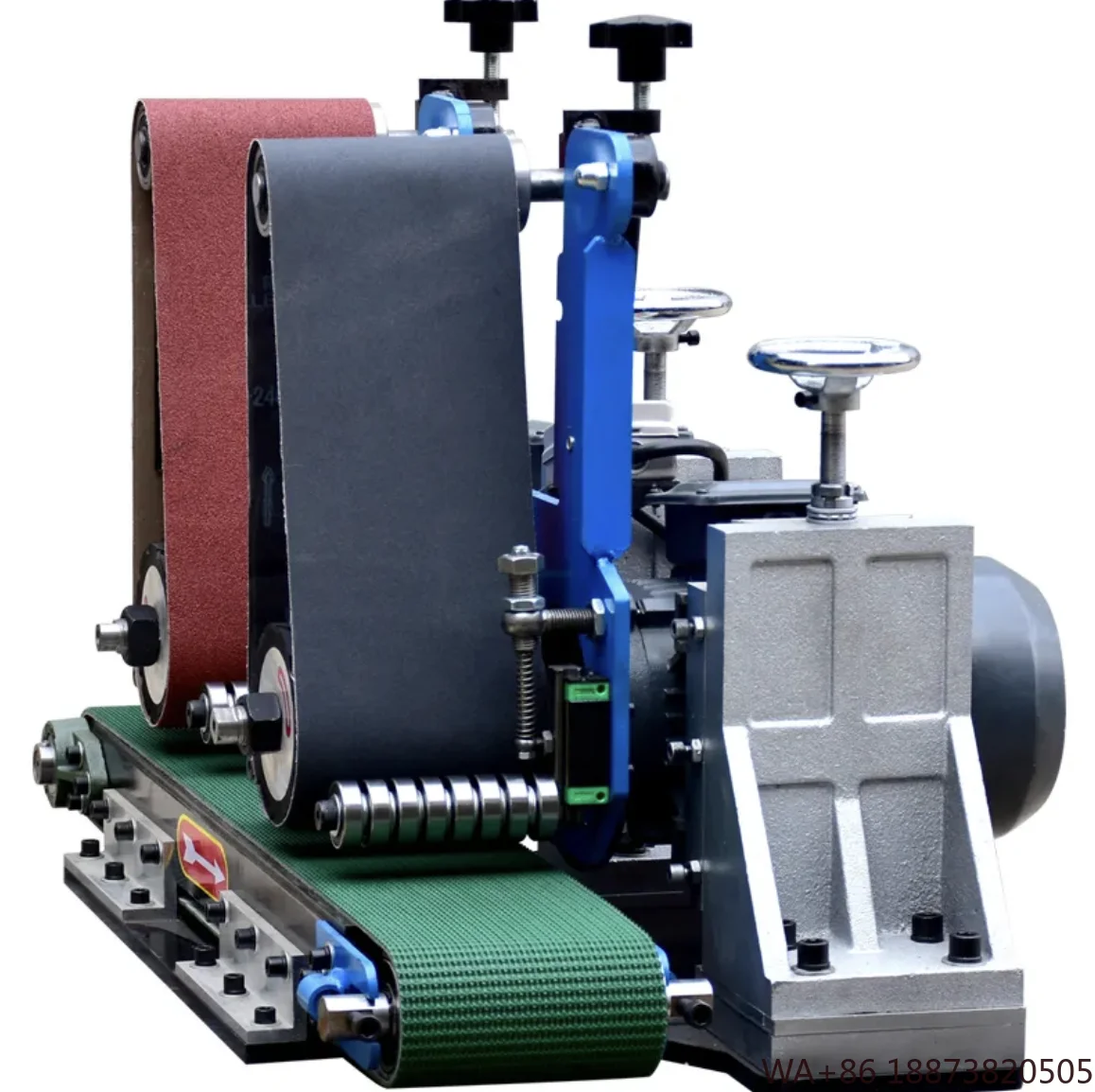المكون الأساسي يستخدم ماكينة صنفرة حزام الطحن والتلميع الأوتوماتيكية مع محرك As #5