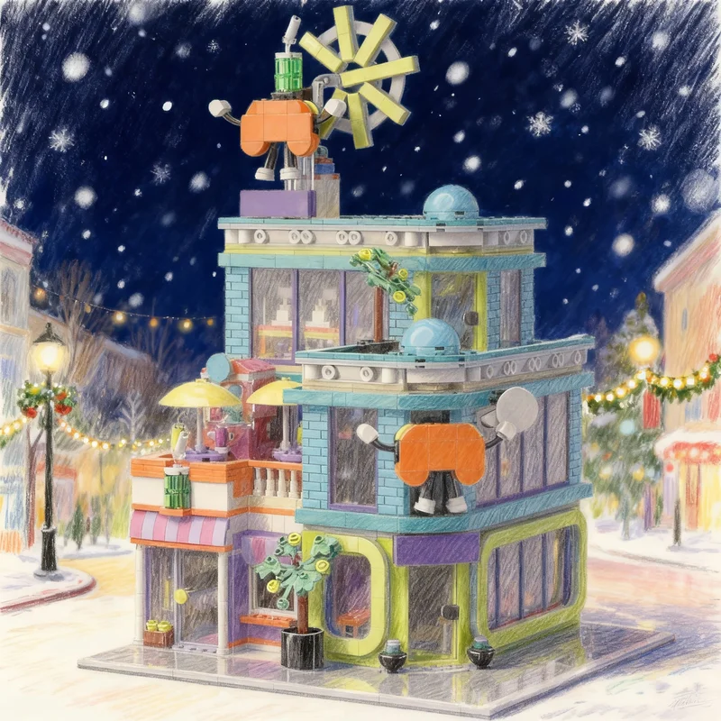 2317pcs MOC Friends - Comic Book Game Store Model Building Blocks Toy Art Creative Brick Craft Collection Assemble Education