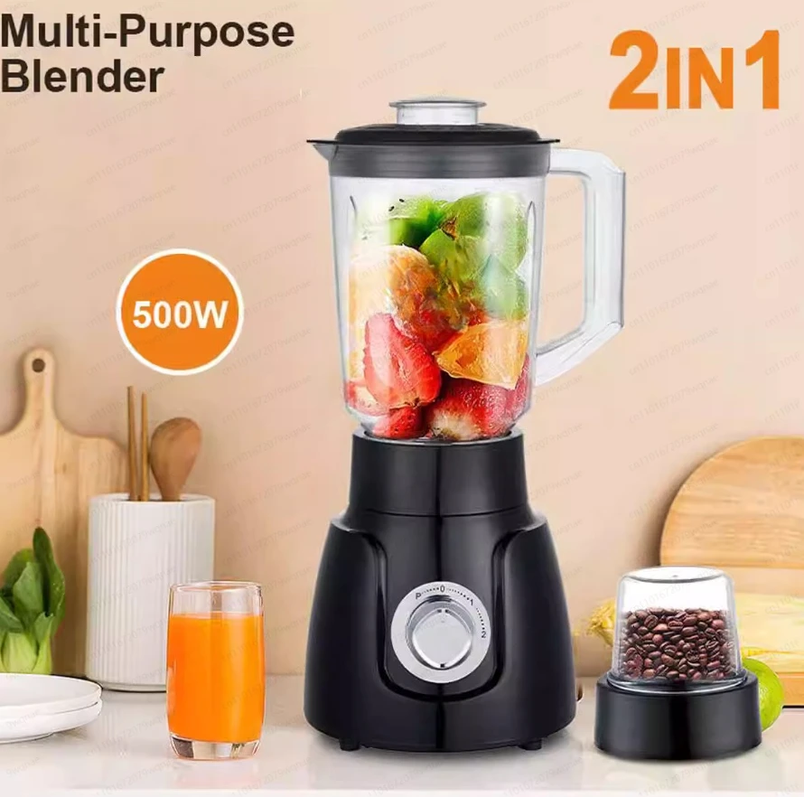 

Juicer Raw Press Home Juicer with Grinding Cup Cooker Multi-Purpose Blender
