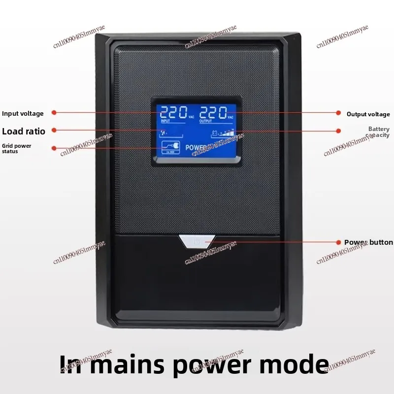 1000VA600W dual battery 220V home routing office computer power outage backup