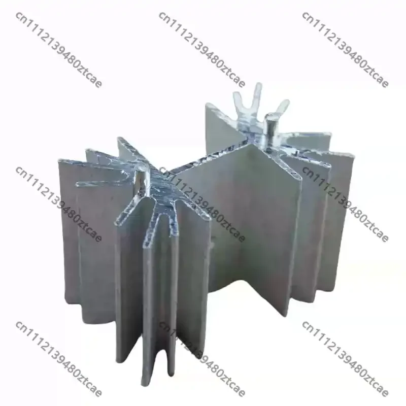 Wing Shape Aluminum Heatsink 423025mm For TO220 IC Power Transistor
