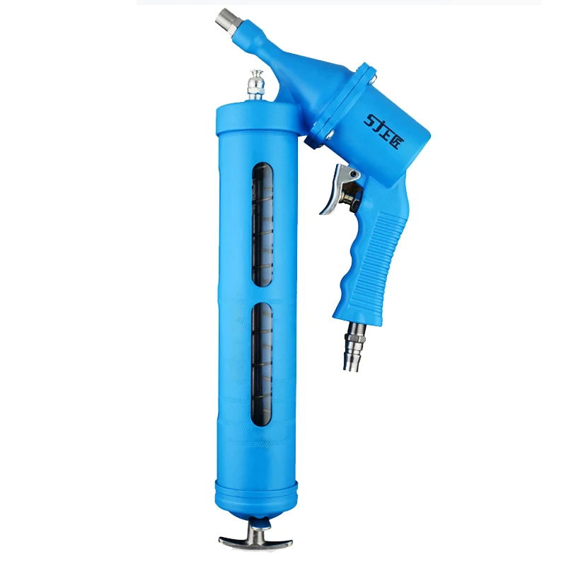 400cc High Pressure Pneumatic Grease Gun With 5m Trachea Air Pressure Grease Gun For Air Compressor Storage Tank