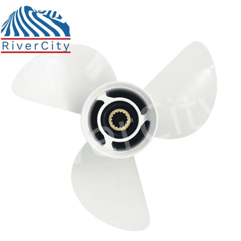 For Yamaha Outboard Propeller 80hp 85hp 90hp F110 115hp 130hp  13x19 Boat Aluminum Alloy Screw 3 Blade 15 Spline Marine Engine