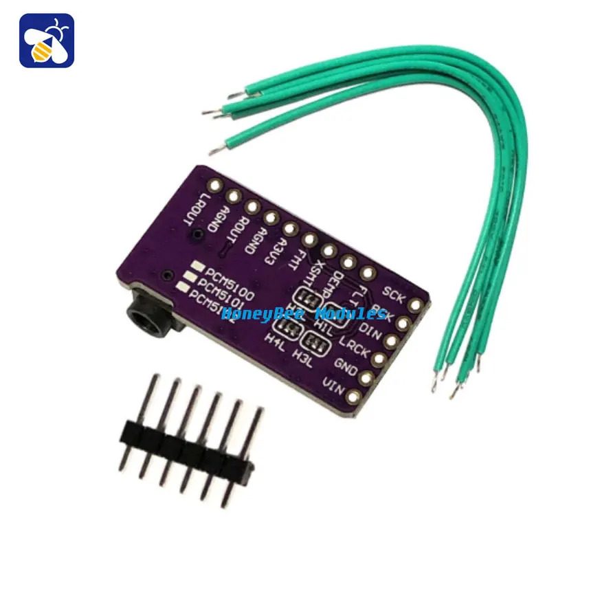 Tmall Genie Square Sugar and other smart speakers modified AUX output stereo special DAC decoder board PCM5102