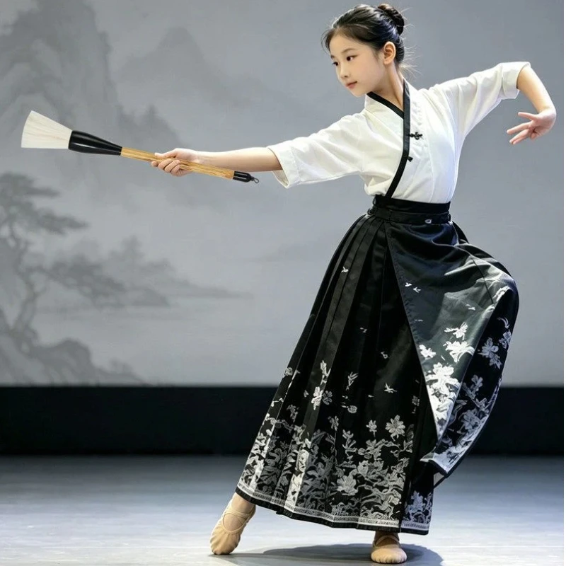 Children Dance Performance Writing Brush Super Large Tai Chi Performance Brush Traditional Stage Show Painting Calligraphy Brush