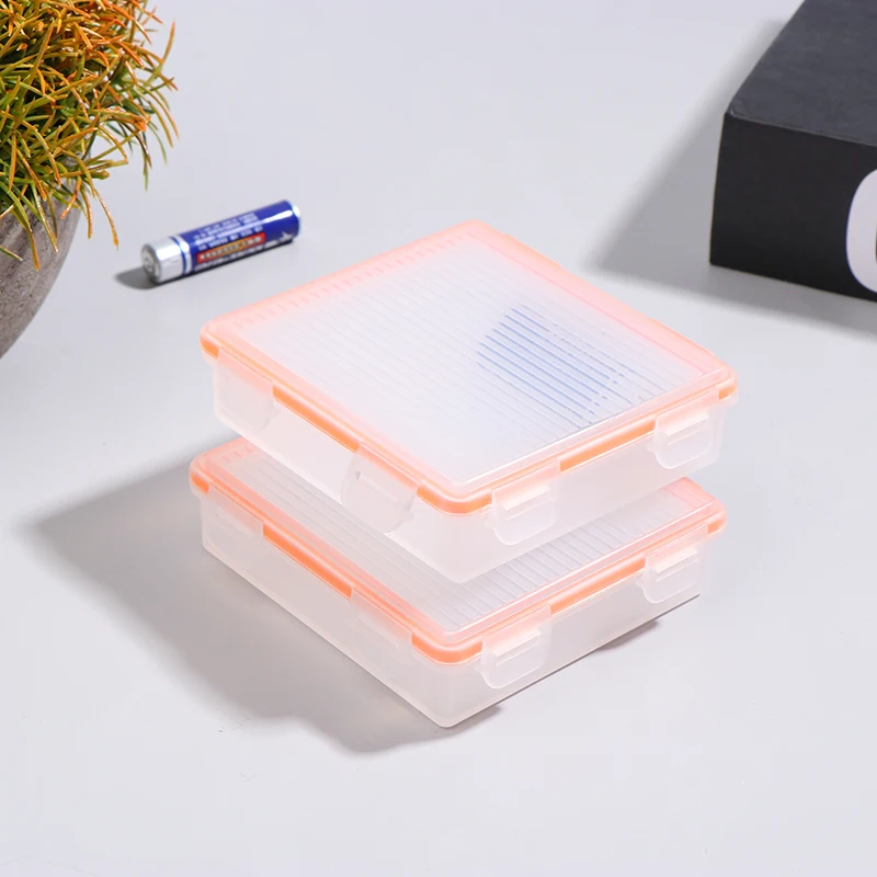 1PC Waterproof 18650 Battery Case 4 Slots With Clip Holder Container White Hard Plastic Battery Storage Waterproof Boxes