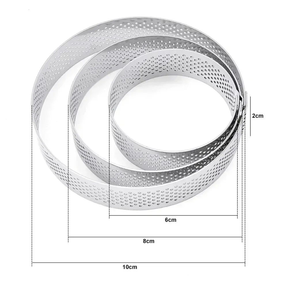 Stainless Steel Tart Rings 5