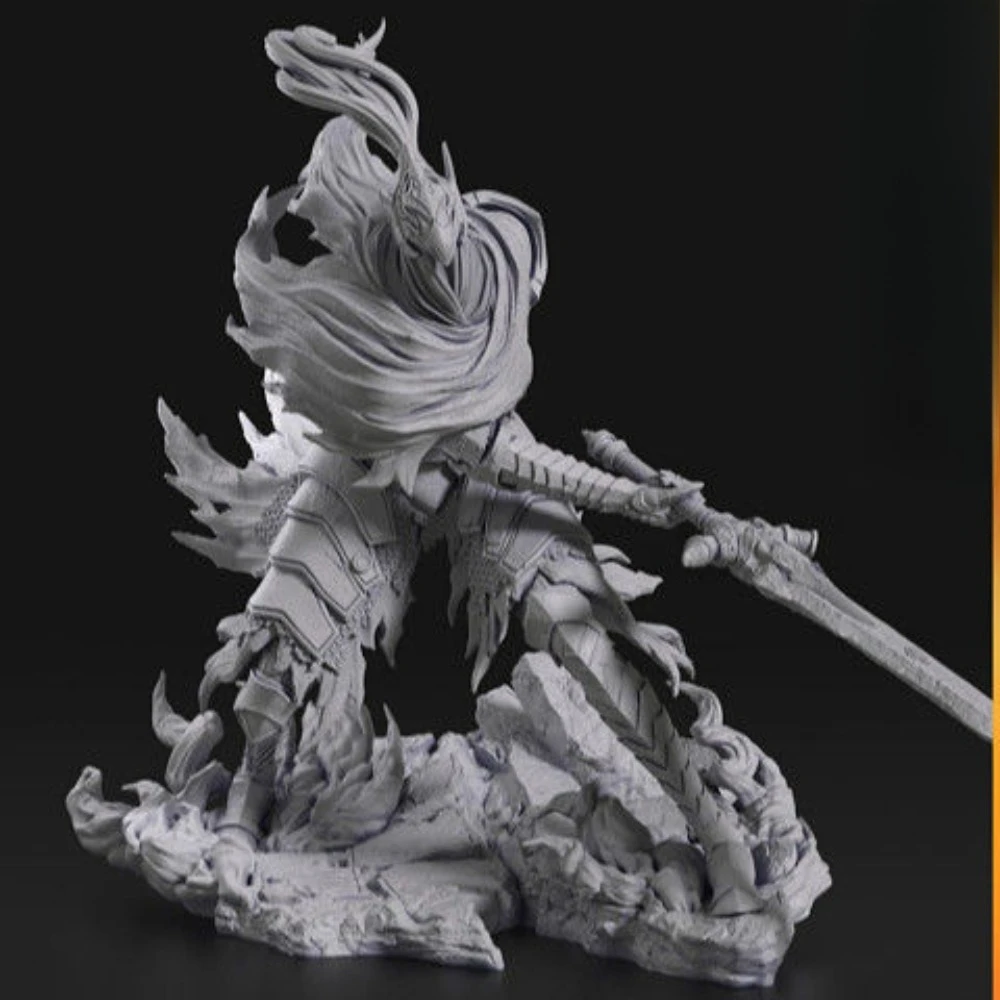 9cm/12cm/15cm/18cm/20cm The Dark Soul Arslus Unassembled and Uncolored 3D Printed High-precision Figurine Models