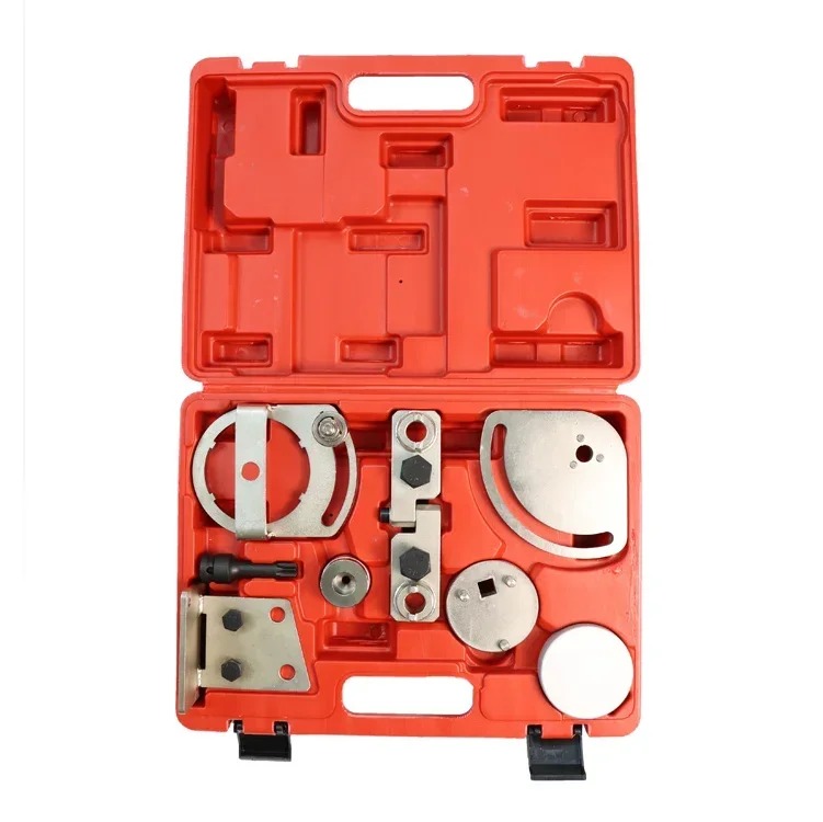 Car Repair VOLVOs ENGINE TIMING TOOL for 3.0 3.2 T6 FREELANDER rover chain engine alternator pulley removal tool kit