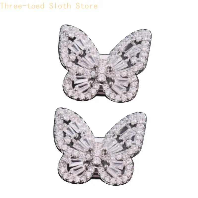 Personalisierte DIY Anpassbare Blings Ohr-Clip Zubehör Kopfhörer Ohrhörer Schmuck Clip Für Mädchen Geschenk E74A – Detail 8
