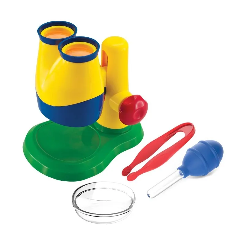 

Binocular microscope, children's educational and scientific exploration toys
