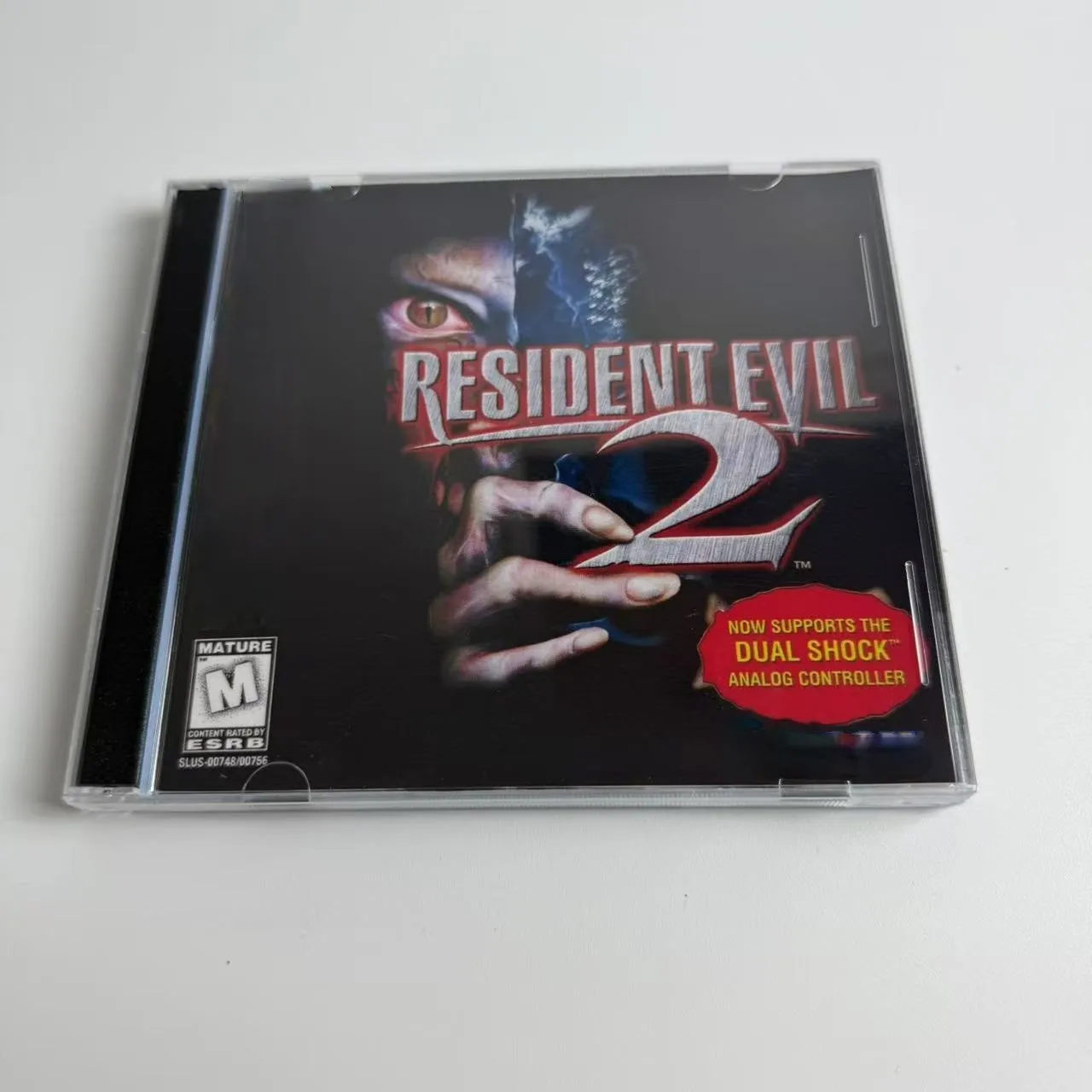 Novo disco de reprodução de alta qualidade para Sony PS1: Resident Evil 2 (Versão com Vibração dos EUA, Sem Manual)