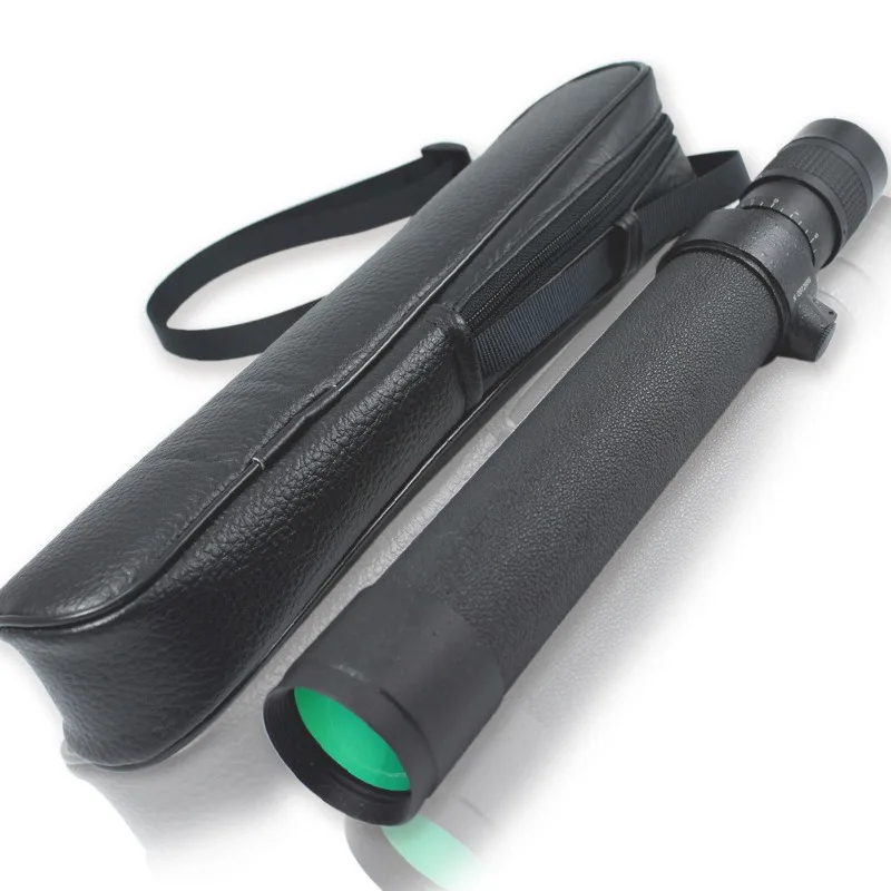 Baigish Monocular Zoom Telescope 8-24x40 HD Powerful Metal Optical Lens Astronomical With Long Range Original Bak4 Russian Black
