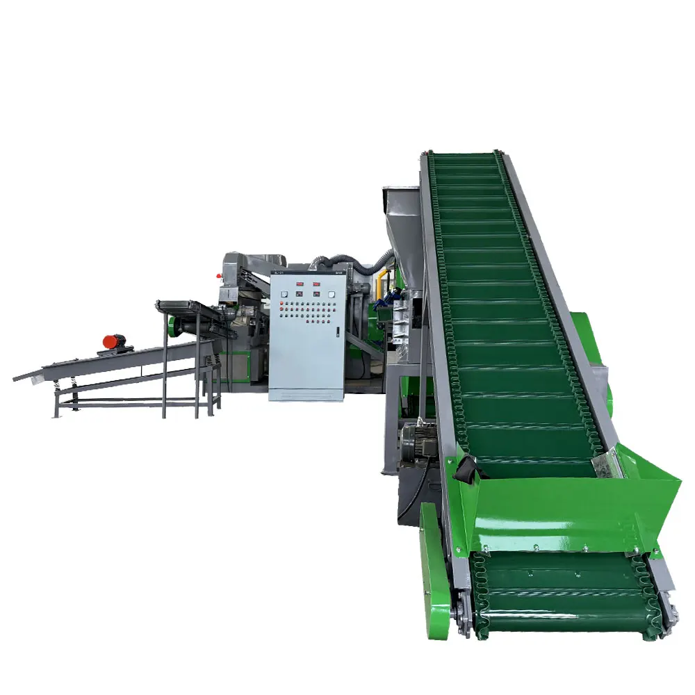 Máquina Granuladora de Cable de Desecho Pesado de 600-800 kg/h, Recicladora de Cable para Obtener Granulado de Cobre de Alta Pureza