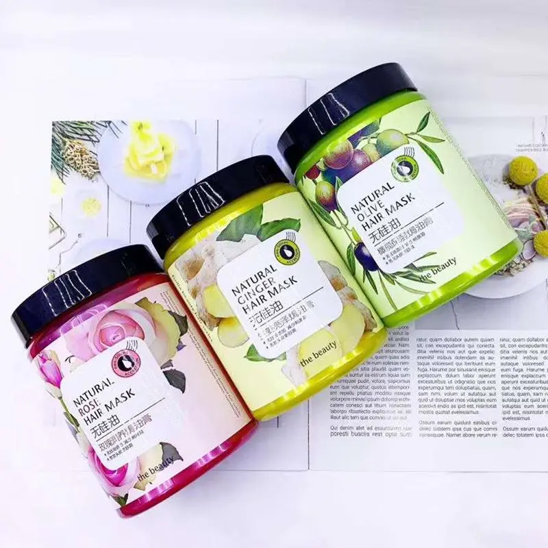 Rose Deep Nourishing Hair Mask - Silky, Soft & Shiny Hair Treatment Cream, Moisturizing & Frizz Control