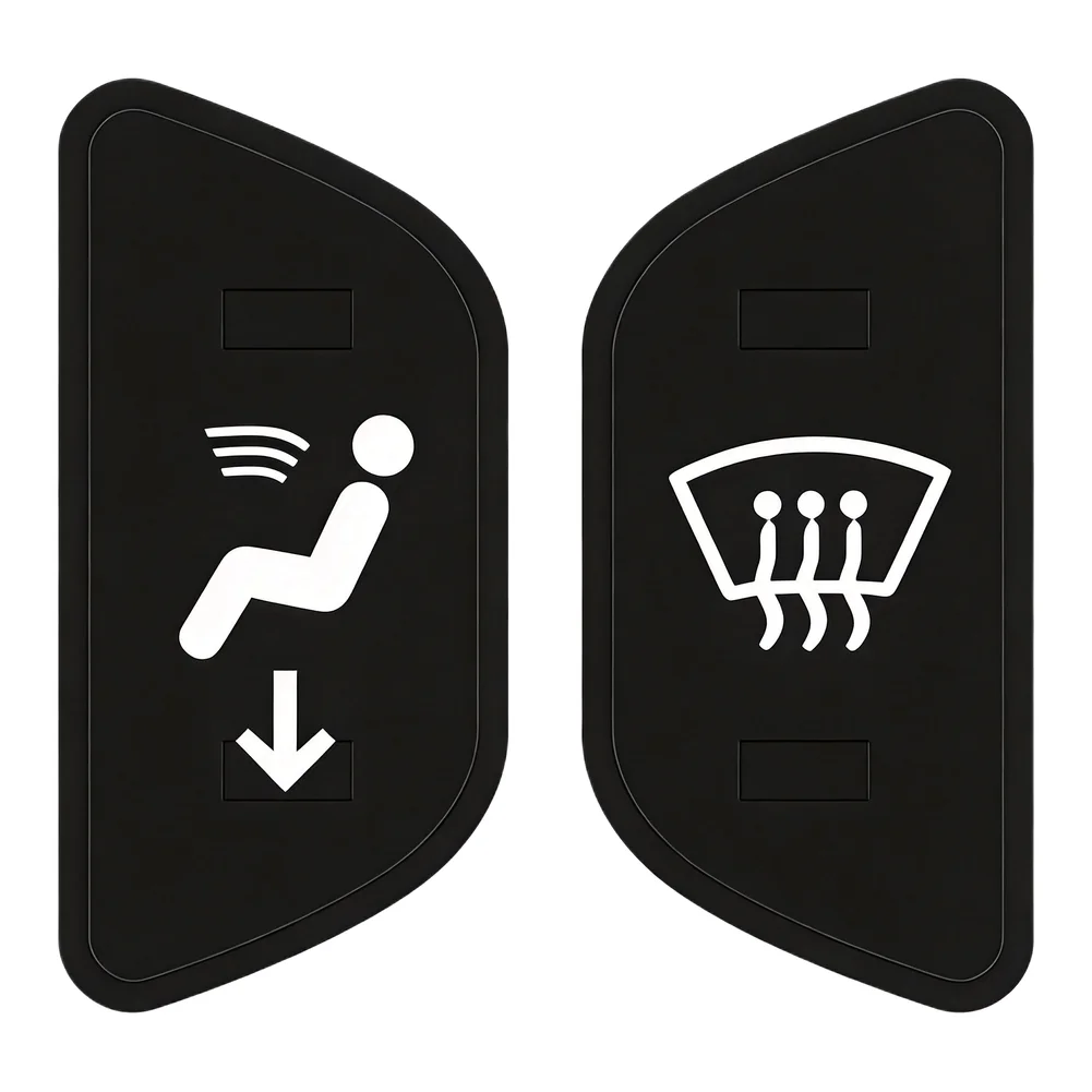 Push Button Decal Repair Sticker Car Easy Installation Parts For Chevrolet For Cruze High Quality Long Lasting
