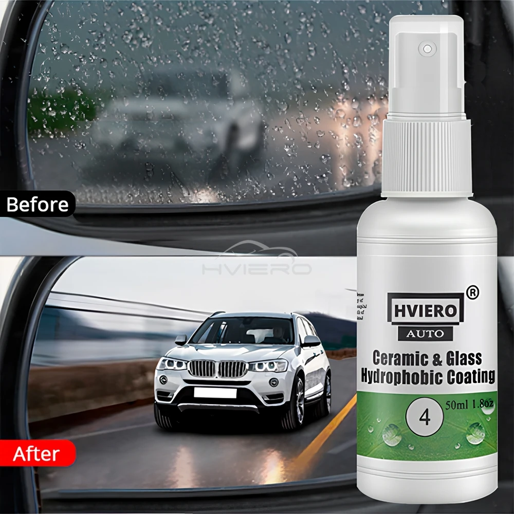 20-100ml Ceramic Glass Nano Hydrophobic Coating Anti-rain Windshield Rainproof Agent Spray Car Remove water Polish Accessories - Image 2