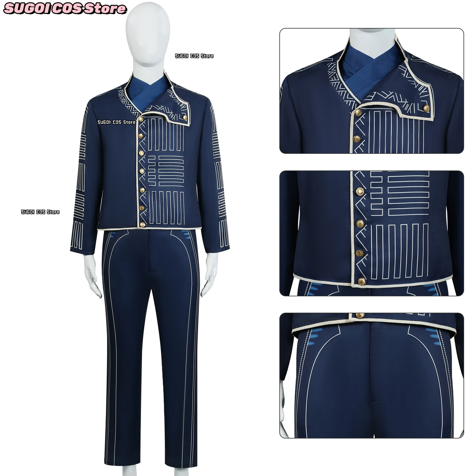 Fiyero Cosplay Movie Wicked Prince Costume Men Noble Party PlayUniform Suit Halloween Party Outfits for Fiyero Costume