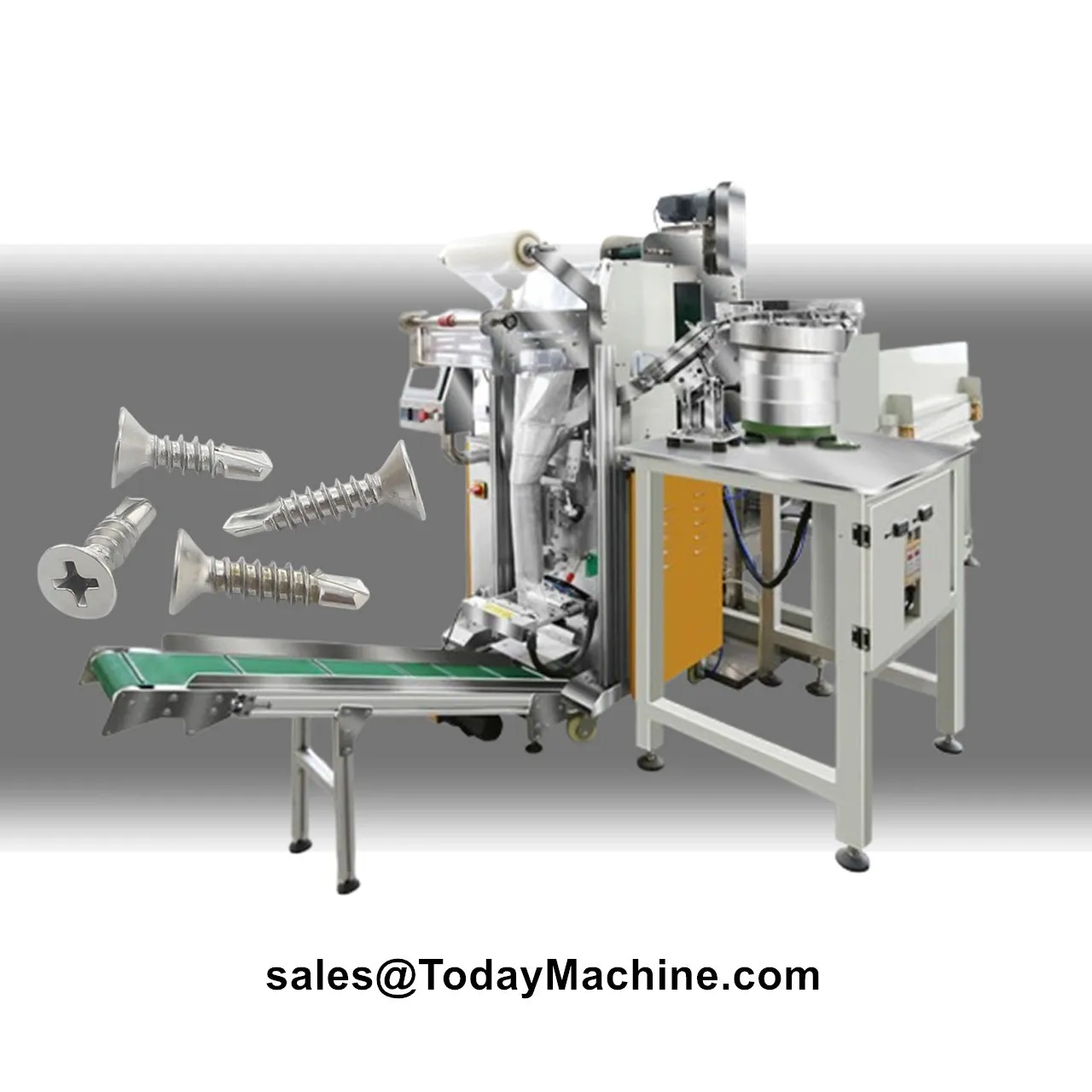 Automatic Counting Sorting Combination Parts Screw Nuts Bolt Packaging Machine