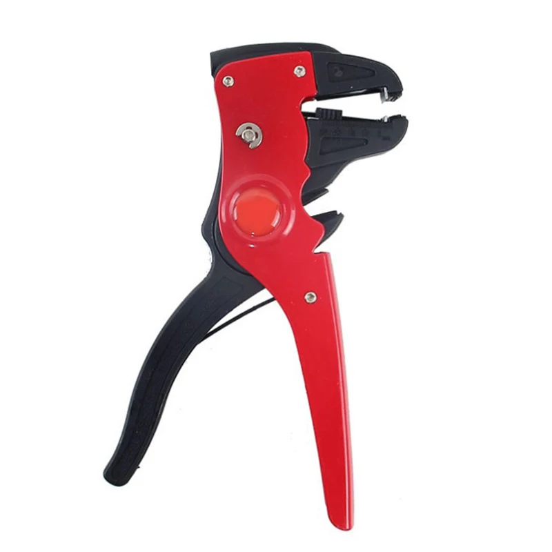 Self-Adjusting Automatic Wire Stripper - Flared Design for 0.2-6mm² Wires, Ergonomic Hand Tool for Electricians