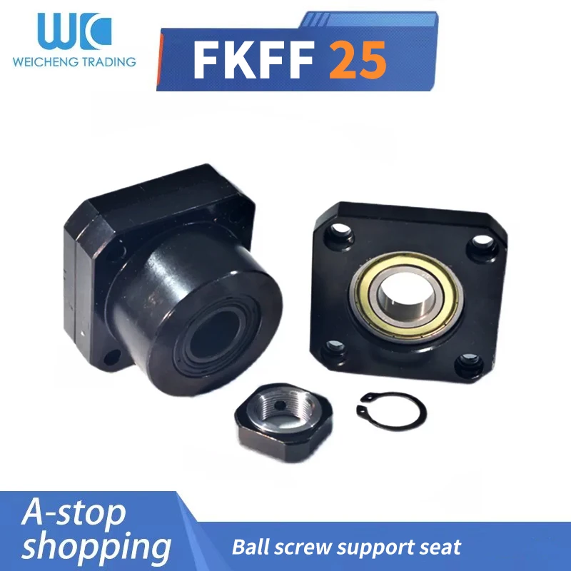 

FK25 FF25 Ballscrew End Supports For Ball Screw CNC Part FKFF25 End Support